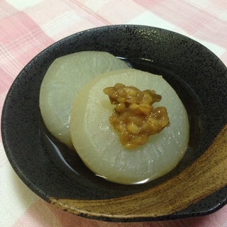 大根の金山寺味噌♪